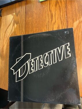 Vintage 1977 Detective “Self Titled” Debut First Press SS 8417 Swan Song Vinyl
